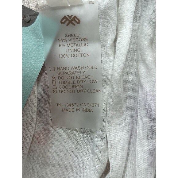 Anthropologie PQ Maxi Dress Tiered Ruffle Pink Floral Vacay Preppy Boho 1X NWT - Picture 12 of 12